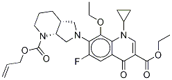 N-Allyloxycarbonyl 8-Ethoxy Moxifloxacin Ethyl Ester CAS#: 1329840-03-0
