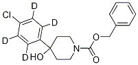 N-Benzyloxycarbonyl-4-(4-chlorophenyl-d4)-4-piperidinol CAS#: 1216929-70-2