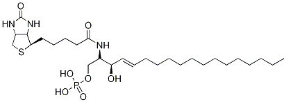 N-Biotinyl D-erythro-Sphingosine-1-phosphate CAS#: 1093733-24-4