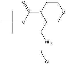 N-Boc-3-(aMinoMethyl)Morpholine Hydrochloride CAS#: 1187930-26-2