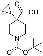 N-Boc-4-cyclopropylpiperidine-4-carboxylic Acid CAS#: 1346599-08-3