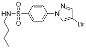 N-Butyl 4-(4-bromopyrazol-1-yl)benzenesulfonamide CAS#: 1199773-41-5