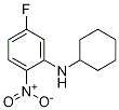 N-Cyclohexyl-5-fluoro-2-nitroaniline CAS#: 1270967-29-7