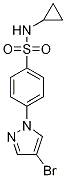 N-Cyclopropyl 4-(4-bromopyrazol-1-yl)benzenesulfonamide CAS#: 1199773-34-6