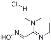 N'-Ethyl-2-(hydroxyiMino)-N,N-diMethylacetiMidaMide Hydrochloride CAS#: 1293993-42-6