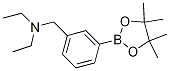 N-Ethyl-N-(3-(4,4,5,5-tetramethyl-1,3,2-dioxaborolan-2-yl)benzyl)ethanamine CAS#: 1260900-80-8