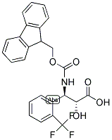 N-FMOC-(2R,3R)-3-AMINO-2-HYDROXY-3-(2-TRIFLUOROMETHYL-PHENYL)-PROPIONIC ACID CAS#: 1217682-40-0