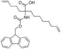 N-Fmoc-2-amino-2-(pent-4-enyl)dec-9-enoic acid CAS#: 1211504-14-1
