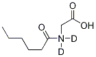 N-Hexanoylglycine-d2 CAS#: 1256842-52-0