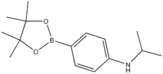 N-Isopropyl-4-(4,4,5,5-tetramethyl-1,3,2-dioxaborolan-2-yl)aniline CAS#: 1256360-63-0