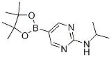 N-Isopropyl-5-(4,4,5,5-tetramethyl-1,3,2-dioxaborolan-2-yl)pyrimidin-2-amine CAS#: 1218791-46-8