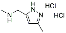 N-METHYL-1-(3-METHYL-1H-PYRAZOL-5-YL)METHANAMINE DIHYDROCHLORIDE CAS#: 1238870-77-3
