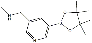 N-Methyl-1-(5-(4,4,5,5-tetraMethyl-1,3,2-dioxaborolan-2-yl)pyridin-3-yl)MethanaMine CAS#: 1171893-98-3