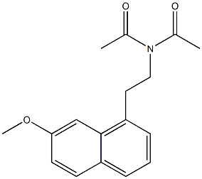 N-acetyl-N-(2-(7-Methoxynaphthalen-1-yl)ethyl)acetaMide CAS#: 1379005-34-1