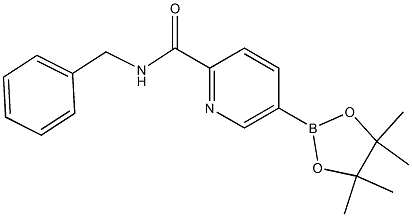 N-benzyl-5-(4,4,5,5-tetraMethyl-1,3,2-dioxaborolan-2-yl)picolinaMide CAS#: 1201644-43-0