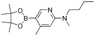 N-butyl-N,4-diMethyl-5-(4,4,5,5-tetraMethyl-1,3,2-dioxaborolan-2-yl)pyridin-2-aMine CAS#: 1352414-68-6