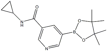 N-cyclopropyl-5-(4,4,5,5-tetraMethyl-1,3,2-dioxaborolan-2-yl)nicotinaMide CAS#: 1201644-52-1