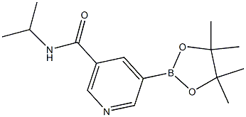 N-isopropyl-5-(4,4,5,5-tetraMethyl-1,3,2-dioxaborolan-2-yl)nicotinaMide CAS#: 1201644-50-9