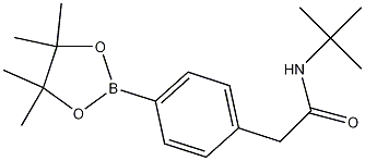 N-tert-Butyl-2-(4-(4,4,5,5-tetramethyl-1,3,2-dioxaborolan-2-yl)phenyl)acetamide CAS#: 1256359-83-7