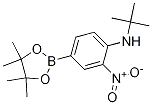 N-tert-Butyl-2-nitro-4-(4,4,5,5-tetramethyl-1,3,2-dioxaborolan-2-yl)aniline CAS#: 1218791-23-1