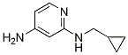 N2-(cyclopropylmethyl)pyridine-2,4-diamine CAS#: 1247225-60-0