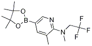 N,3-diMethyl-5-(4,4,5,5-tetraMethyl-1,3,2-dioxaborolan-2-yl)-N-(2,2,2-trifluoroethyl)pyridin-2-aMine CAS#: 1356363-76-2