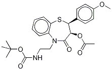 N,N-Didesmethyl N-tert-Butoxycarbonyl Diltiazem CAS#: 1289643-62-4