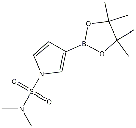 N,N-Dimethyl-3-(4,4,5,5-tetramethyl-1,3,2-dioxaborolan-2-yl)-1H-pyrrole-1-sulfonamide CAS#: 1256360-13-0