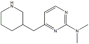 N,N-diMethyl-4-(piperidin-3-ylMethyl)pyriMidin-2-aMine CAS#: 1359705-77-3