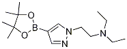 N,N-diethyl-2-(4-(4,4,5,5-tetramethyl-1,3,2-dioxaborolan-2-yl)-1H-pyrazol-1-yl)ethanamine CAS#: 1086111-20-7