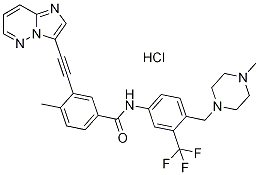 Ponatinib Hydrochloride CAS#: 1114544-31-8