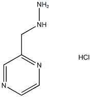 Pyrazine, 2-(hydrazinylmethyl)-, hydrochloride (1:1) CAS#: 1263285-94-4