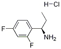 (R)-1-(2,4-DIFLUOROPHENYL)PROPAN-1-AMINE-HCl CAS#: 1253792-95-8
