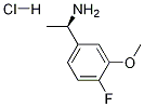 (R)-1-(4-Fluoro-3-Methoxyphenyl)ethanaMine hydrochloride CAS#: 1256944-96-3