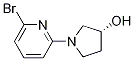 (R)-1-(6-Bromo-pyridin-2-yl)-pyrrolidin-3-ol CAS#: 1264034-44-7