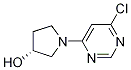 (R)-1-(6-Chloro-pyrimidin-4-yl)-pyrrolidin-3-ol CAS#: 1264038-82-5