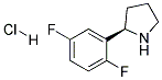 (R)-2-(2,5-DIFLUOROPHENYL)PYRROLIDINE HYDROCHLORIDE CAS#: 1218935-60-4