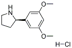 (R)-2-(3,5-DIMETHOXYPHENYL)PYRROLIDINE HYDROCHLORIDE CAS#: 1381927-83-8