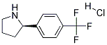 (R)-2-(4-(TRIFLUOROMETHYL)PHENYL)PYRROLIDINE HYDROCHLORIDE CAS#: 1391407-62-7