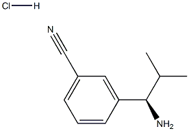 (R)-3-(1-AMino-2-Methylpropyl)benzonitrile hydrochloride CAS#: 1212205-80-5