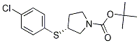 (R)-3-(4-Chloro-phenylsulfanyl)-pyrrolidine-1-carboxylic acid tert-butyl ester CAS#: 1289585-33-6