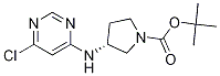 (R)-3-(6-Chloro-pyrimidin-4-ylamino)-pyrrolidine-1-carboxylic acid tert-butyl ester CAS#: 1289585-36-9