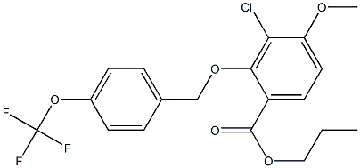 (R)-3-Chloro-2-((4-(trifluoroMethoxy)benzyl)oxy)propyl 4-Methoxybenzoate CAS#: 1253202-35-5