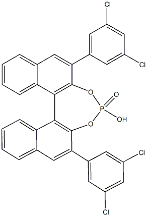 (R)-3,3'-Bis(3,5-dichlorophenyl)-1,1'-binapthyl-2,2'-diyl hydrogenphosphate CAS#: 1191451-24-7