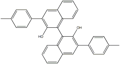 R-3,3'-Bis(4-methylphenyl)-1,1'-bi-2-naphthol CAS#: 1242419-39-1