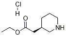 (R)-Ethyl 2-(piperidin-3-yl)acetic acid hydrochloride CAS#: 1233200-48-0
