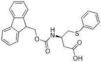 (R)-N-Fmoc-3-amino-4-(phenylthio)butanoic Acid CAS#: 1244724-97-7