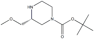 (R)-tert-Butyl 3-(methoxymethyl)piperazine-1-carboxylate CAS#: 1359658-32-4
