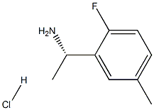 (S)-1-(2-Fluoro-5-Methylphenyl)ethanaMine hydrochloride CAS#: 1217443-60-1