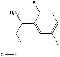 (S)-1-(2,5-Difluorophenyl)propan-1-aMine hydrochloride CAS#: 1217437-41-6